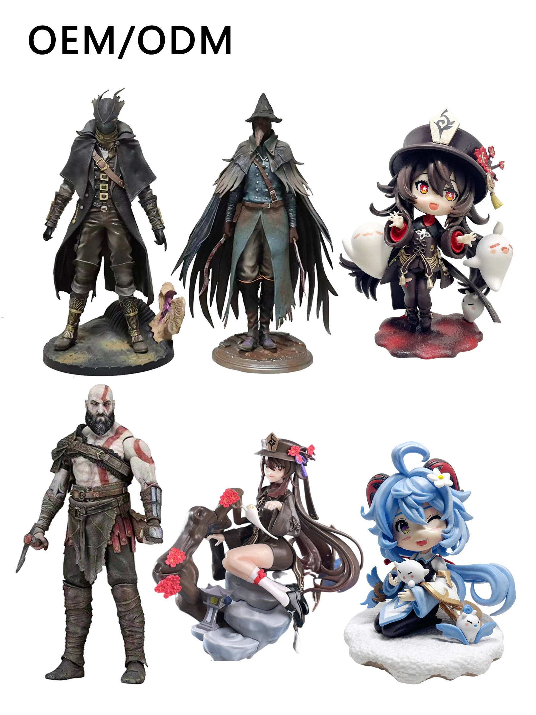 Bespoke Resin Vinyl Character Action Figures Perfect Gift for Collectors 3D Figurine Toy