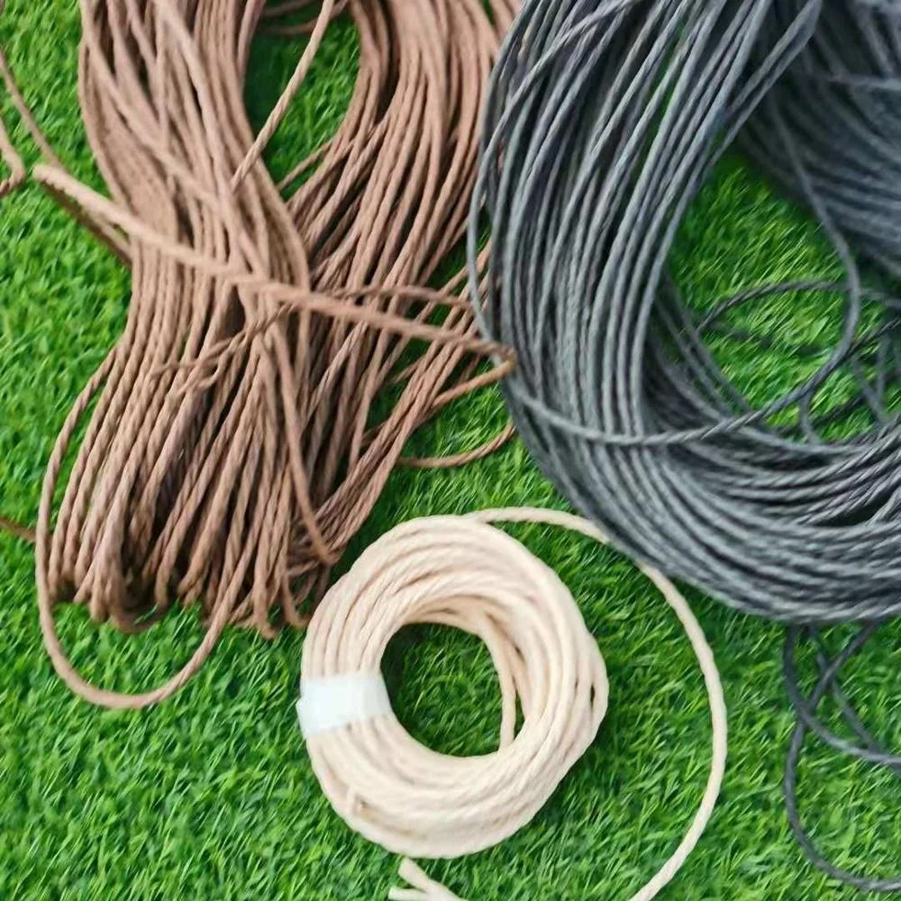 3ply danish paper cord  twisted twine paper cord for chair weaving knitted braided crochet