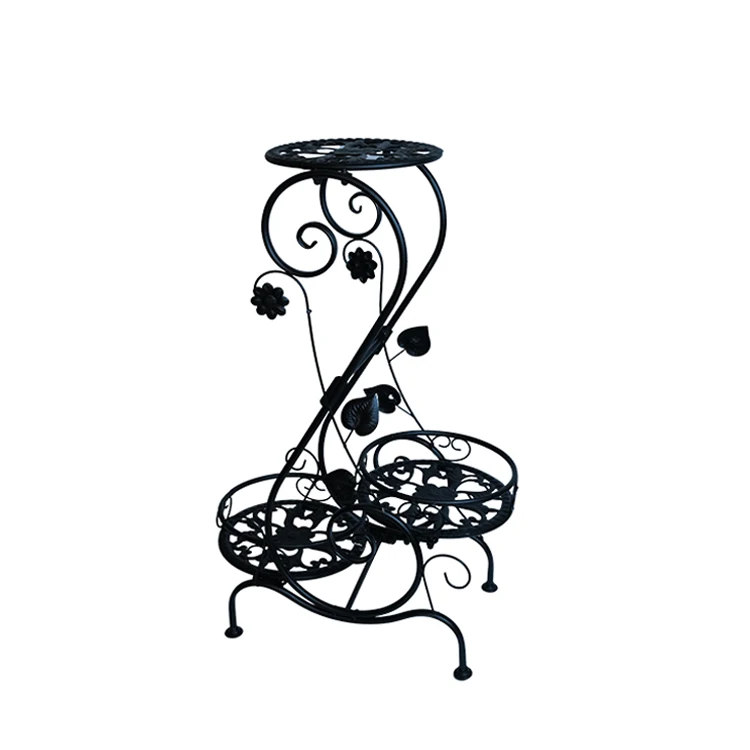 
Wholesale High Quality Modern Style Multilayer Wrought Iron Flower Pot Rack Metal 