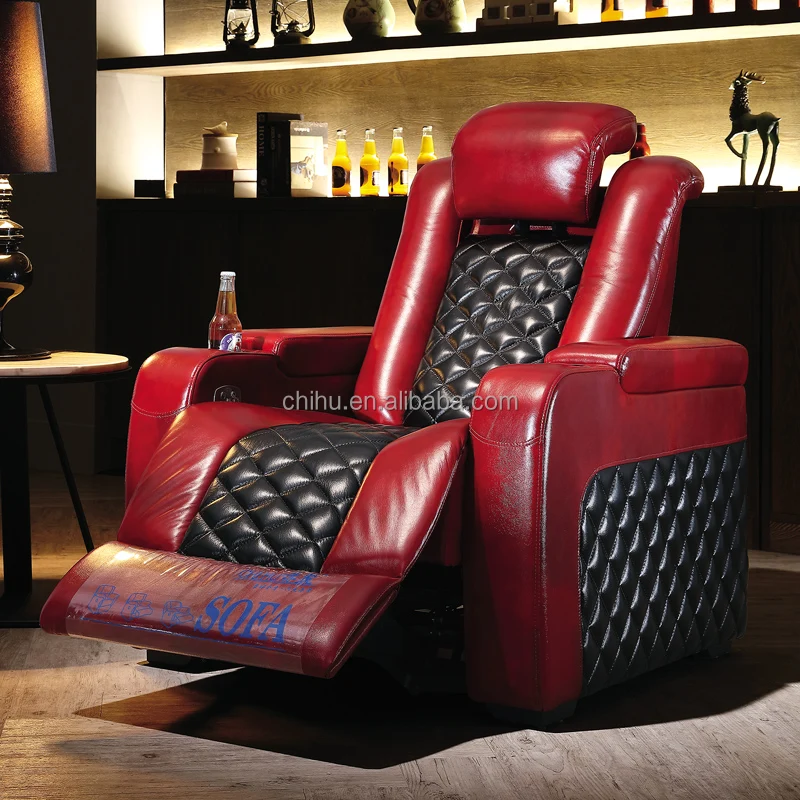 mini 4g wireless wifi camera cinema couch power rocking recliner Lounger Chairs  Home Theater Seating Movie Theatre Seats