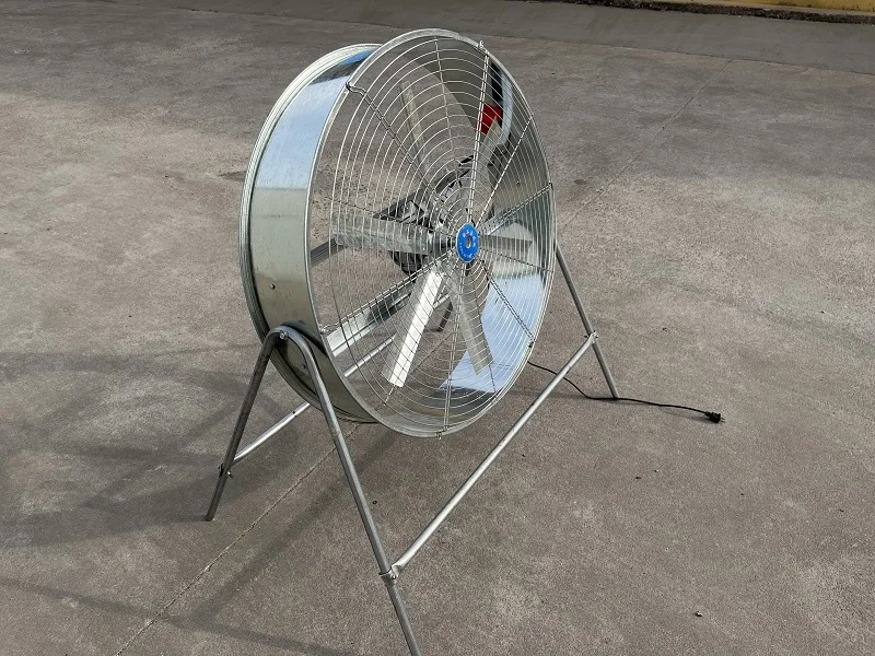 NEW Design Rolling Tilting Heavy Duty Cooling Air 32' 800mm 220V Industrial Blower Drum Fan