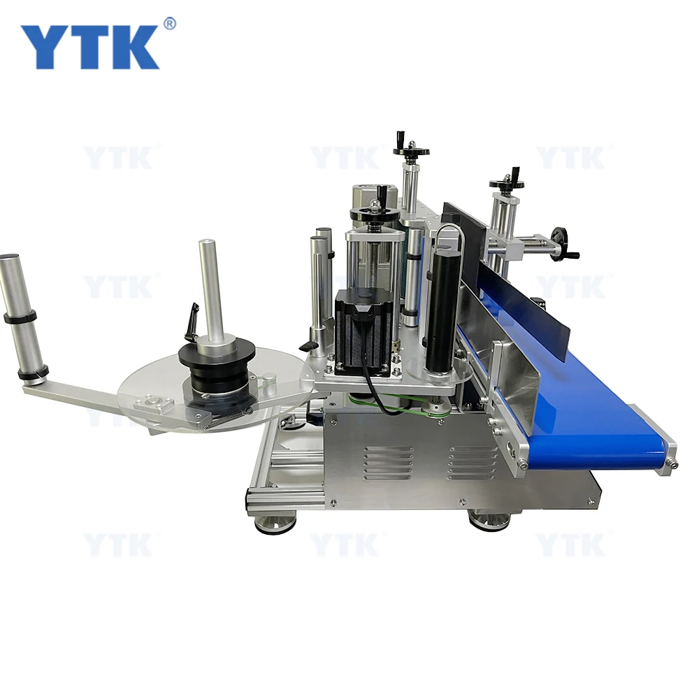 YTK-150 Высокое качество пластиковая машина для нанесения этикеток на верхнюю аппликатор столешница Этикетировочная круглых бутылок портативный принтер