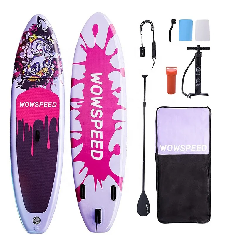 Shenhe China Factory Ready To Ship In Stock Drip Stitch Water Sport in Fun Cheap Price Soft Inflatable Surfboard