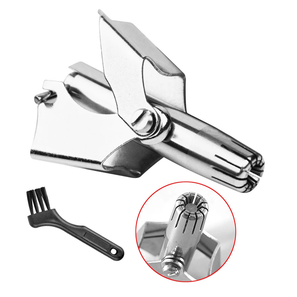 Stainless Steel Manual mens nose hair trimmers nose hair trimmer tweezers mechanical nose hair trimmer