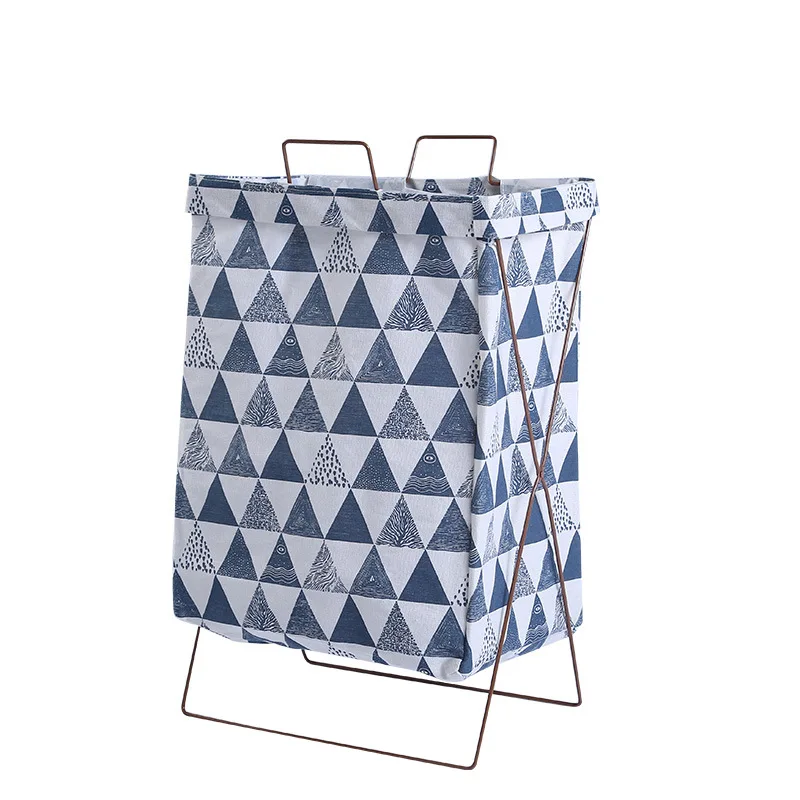 Складная Водонепроницаемая корзина для грязного белья с подставкой