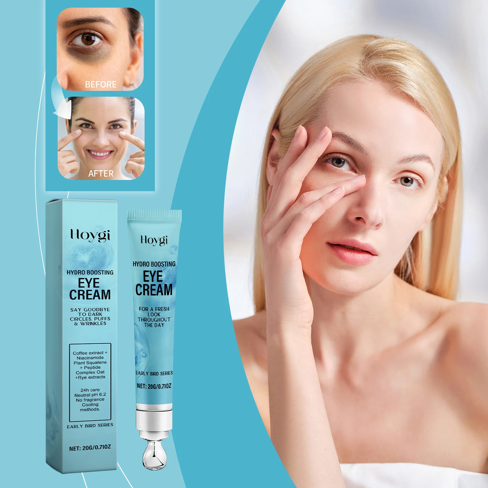 Anti-wrinkle Firming Eye Cream Eye Essence Lighten Fine lines, bags and dark circles Moisturizing Eye Cream