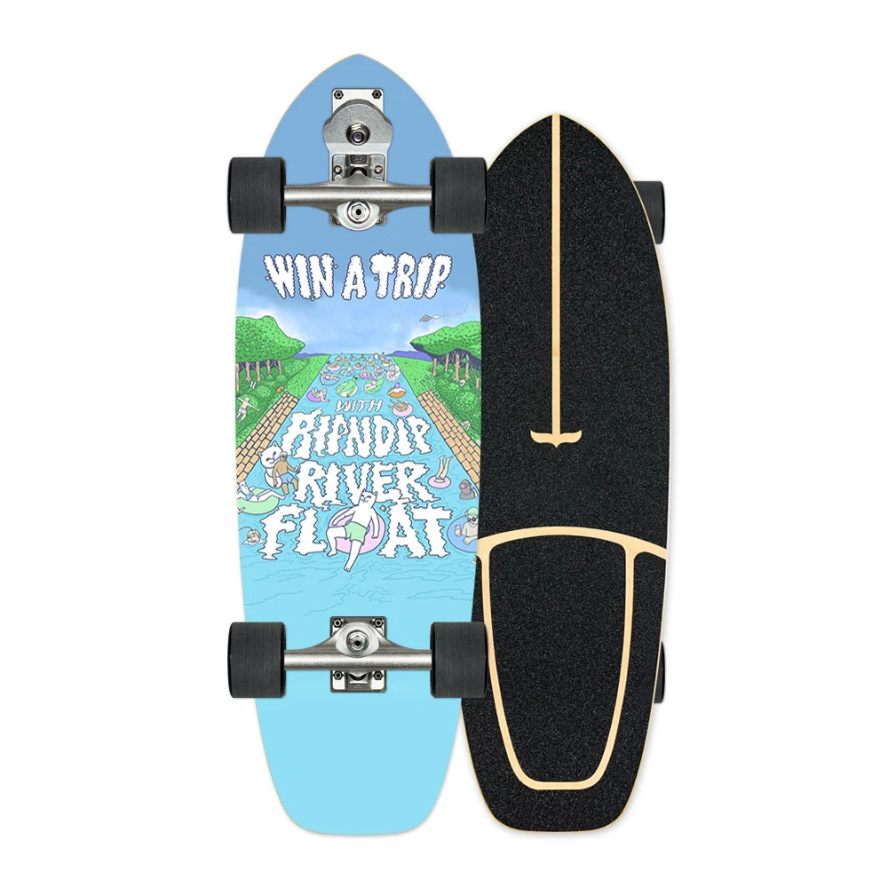 Оптовая продажа Surf скейт S7 CX7 CX4 Land резчик Surfskate 7 слоев Канадского Клена для серфинга катания на