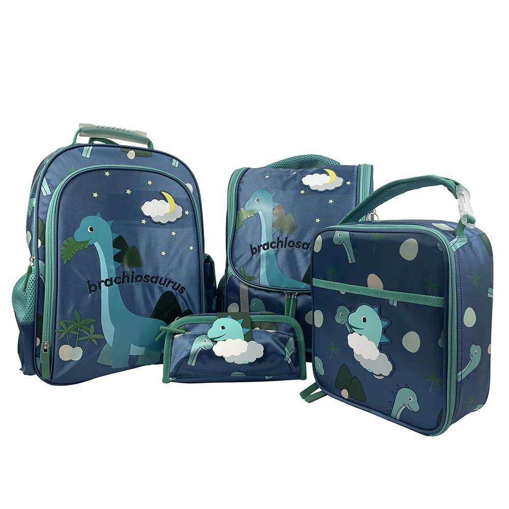 Fashion Trend School Bag Backpack funny back to school kids bagpack cute polyester teenage school bag character pattern bagpack