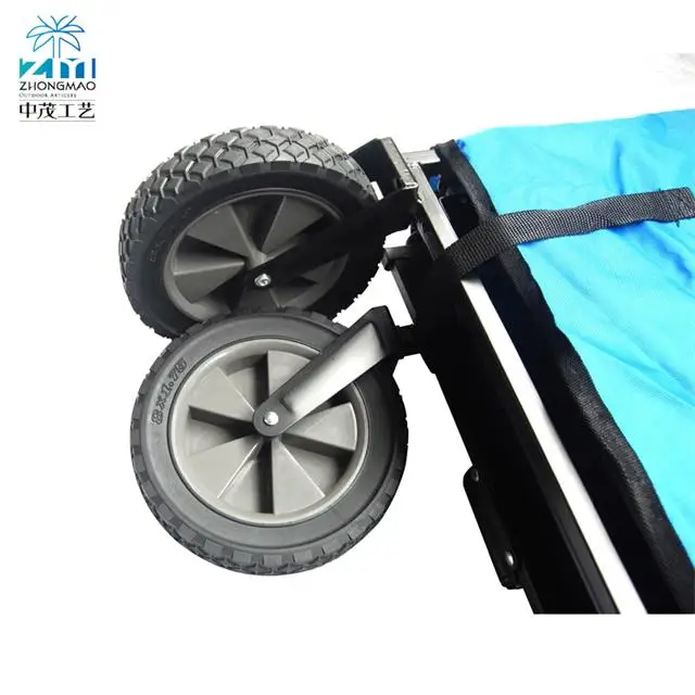 Mini Camping trolley folding wagon carts foldable outdoor utillty wagon