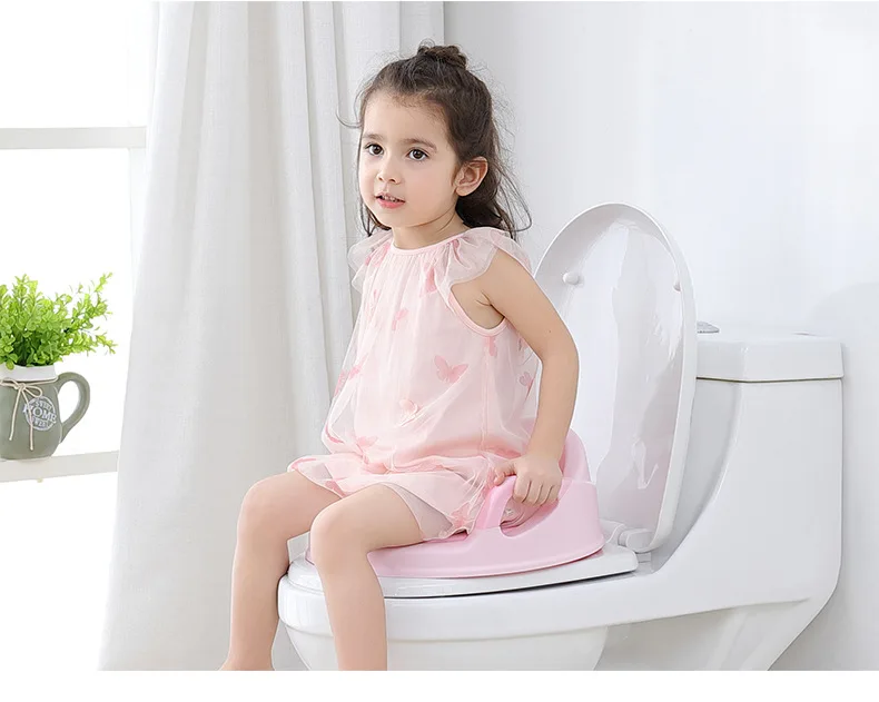 Baby Kids Infant Potty Toilet Training With Handles summer toddler potty training seat covers