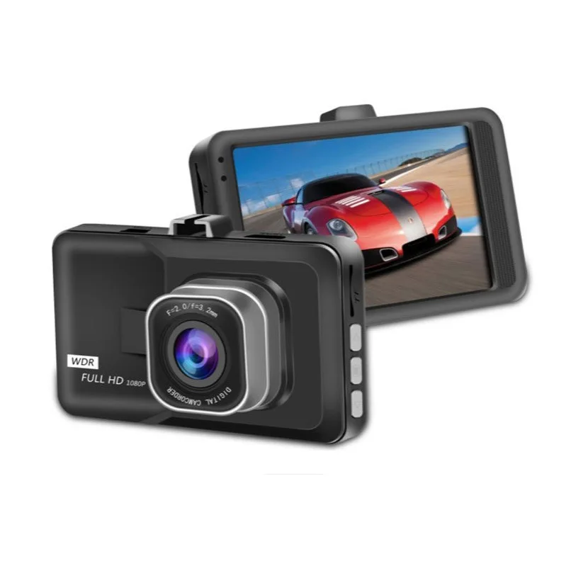 Full HD 1080P Dash Cam Video Recorder Driving For Front And Rear Car Recording Night Wide Angle Dashcam Video Registrar Car DVR