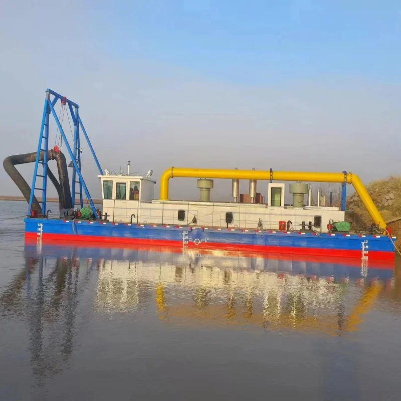 150 m³ Capacity River Sand Dredging Dredger 10 inch Mini  Sand Pump Dredger With 20M Suction Depth