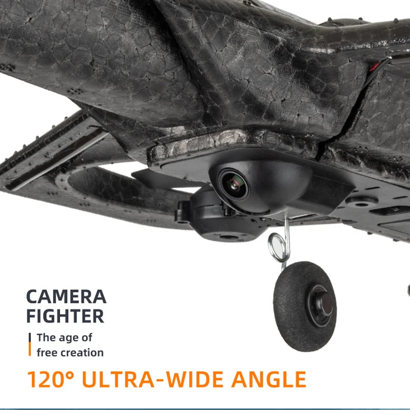 2022 Aircraft Model 2.4GHz 4CH 360 Degree Roll Headless mode Hovering One key Return RC Fighter Plane Jets Toys