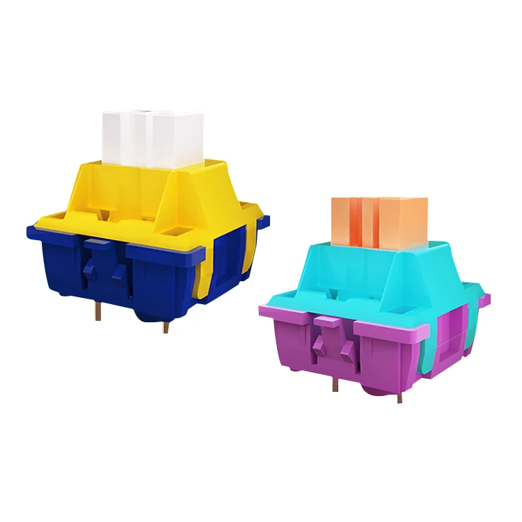 Special design customized  DIY keyboard switches 3 pin 5 pin linear 50GF force mechanical keyboard switch