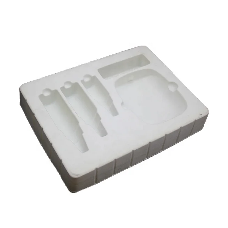 OEM Design Blister Insert Tray Food Grade Thermoformed Plastic with Stamping Embossing and Varnishing for Blister Packing