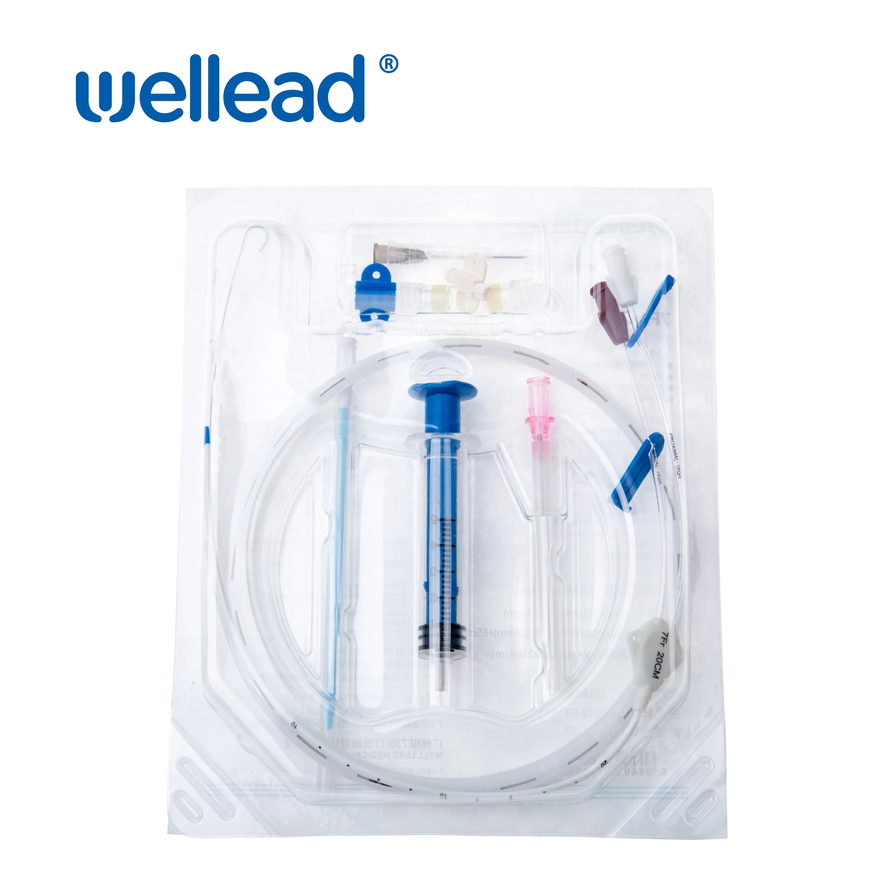 Medical CVC Kit Central Venous Catheter Single Lumen/Double Lumen/Triple Lumen