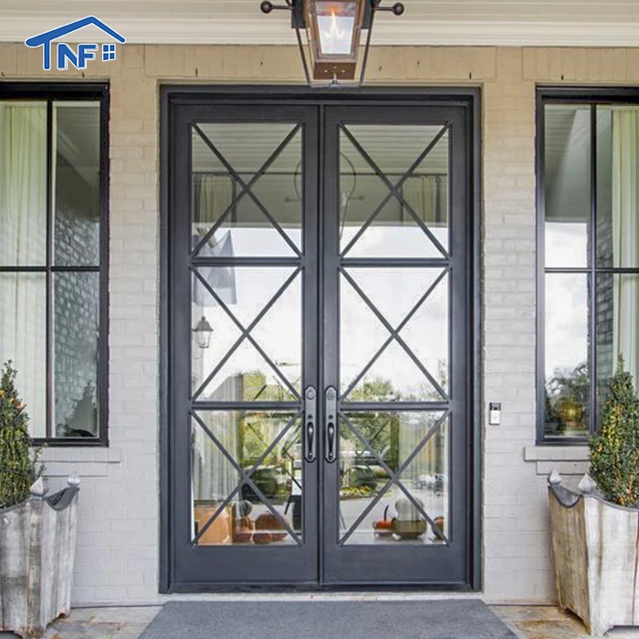Glass lowes aluminum exterior entry doors with glass