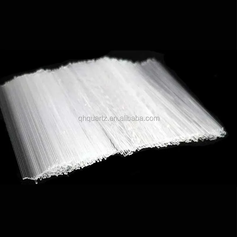 
transparent quartz glass rods 