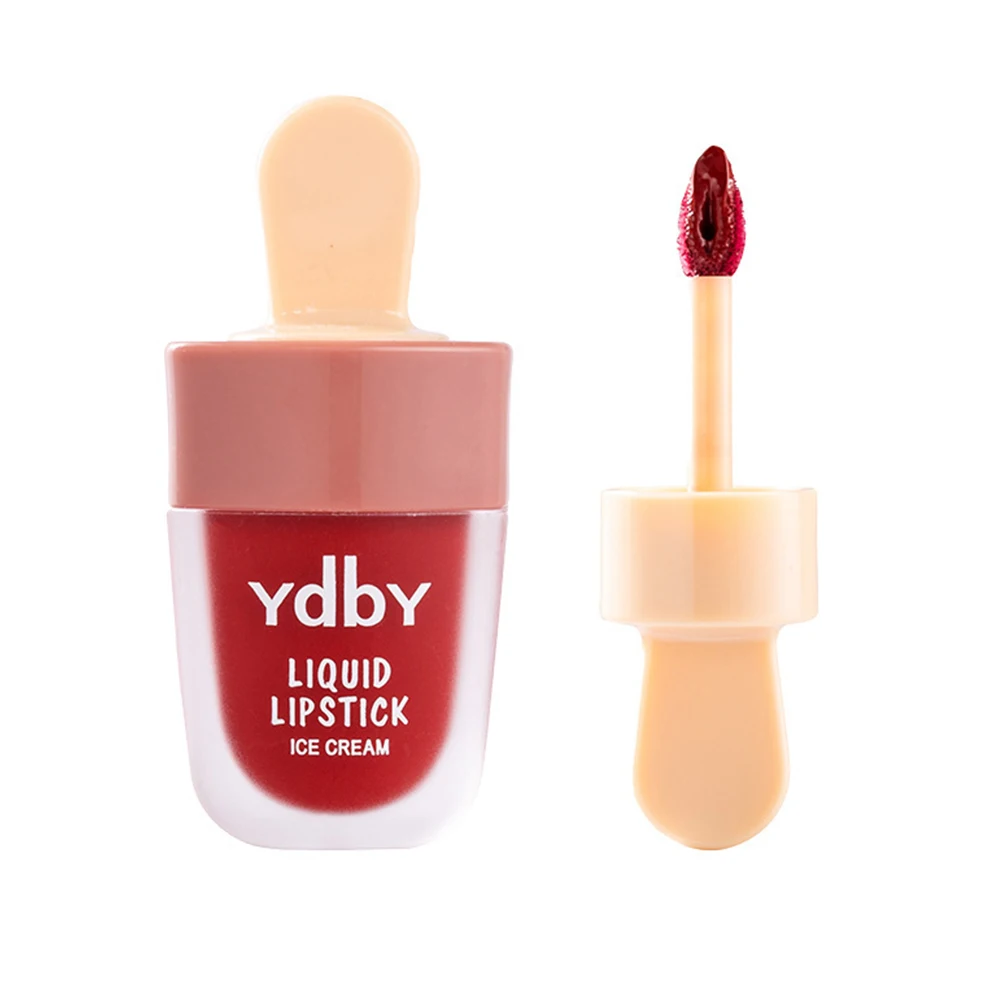 Wholesale Ice Cream Matte Lipgloss hot sale waterproof long lasting Liquid lipstick for women ready to ship