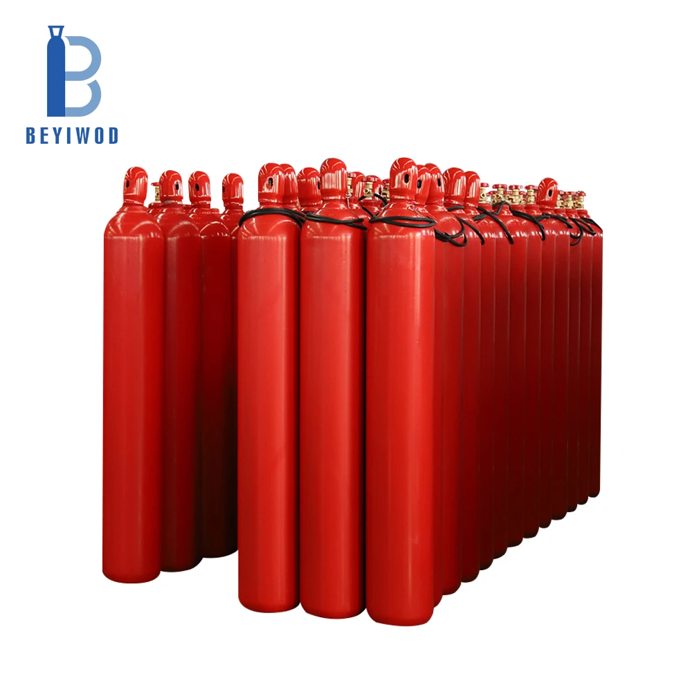 ISO9809-1 Factory Direct Sale Fire Extinguisher System Use 45KG 68L CO2 Cylinder