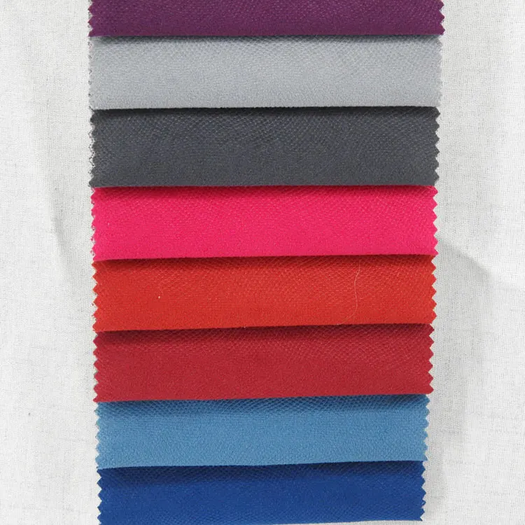 Wholesale Solid Color Versatile Breathable And Comfortable 100% Polyester Velvet Embossed Sofa Fabric