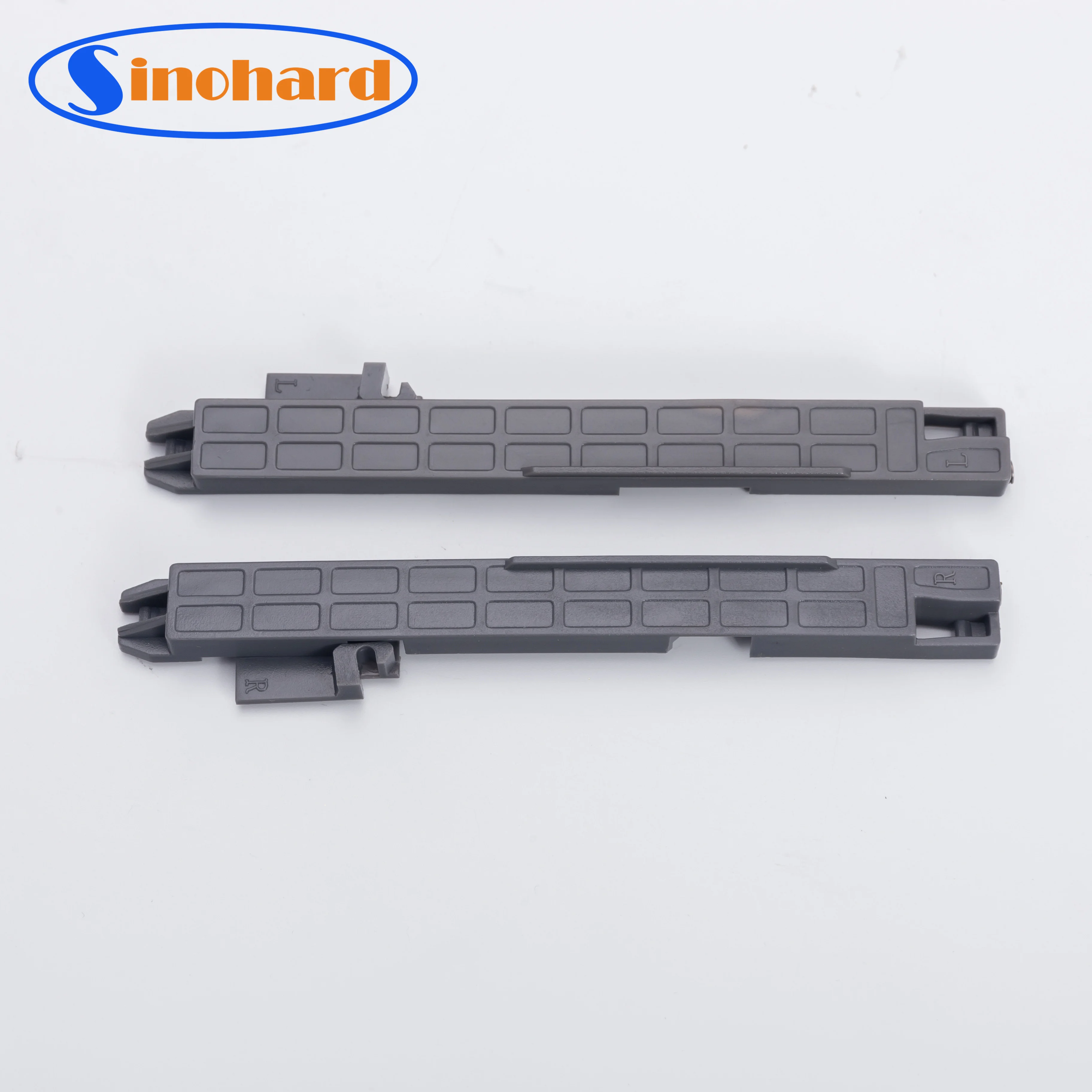 SINOHARD single extension  drawer runner push to open undermount drawer slides with blumotion kit