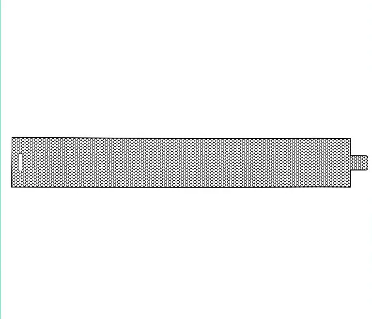 smoke detector mesh  Metal grid for smoke chamber