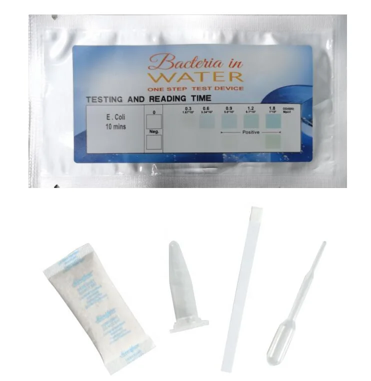 Bacteria test kits, Escherichia Coli, Swimming pool, pond, well, aquculture,drinking water E coli Test