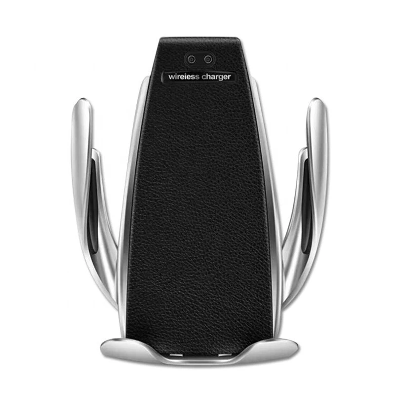 S5 Wireless car Charger Smart Automatic Clamping Phone Holder charger for Iphone X XS Max 8 7 samsung s8 s9 s10