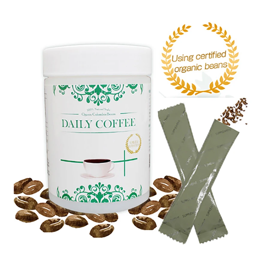 DAILY COFFEE healthy slimming weight loss coffee private label organic