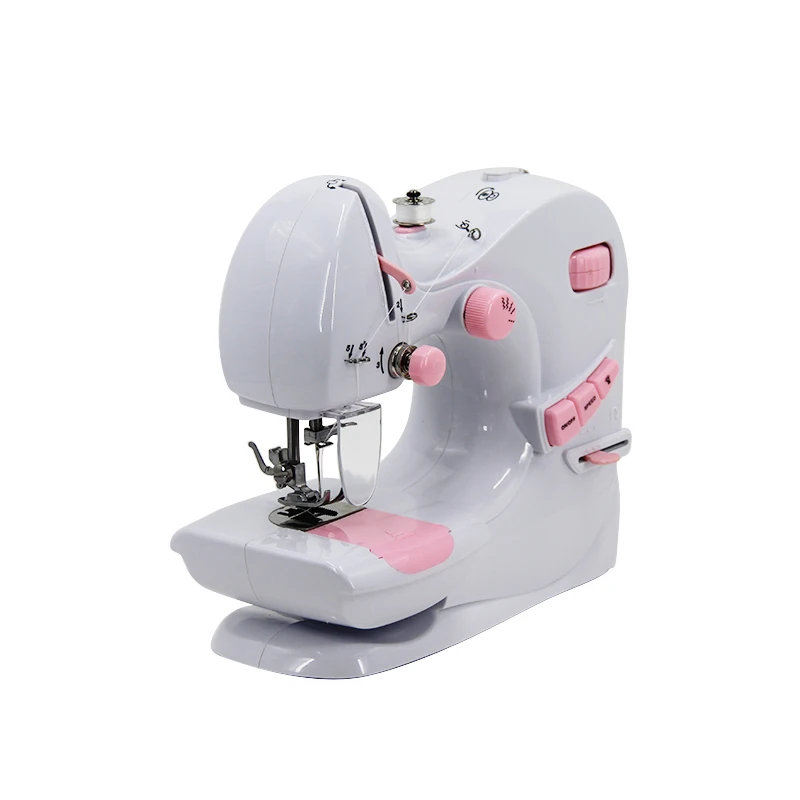 Portable Sewing Machine Mini Electric Household Crafting Mending For Beginners