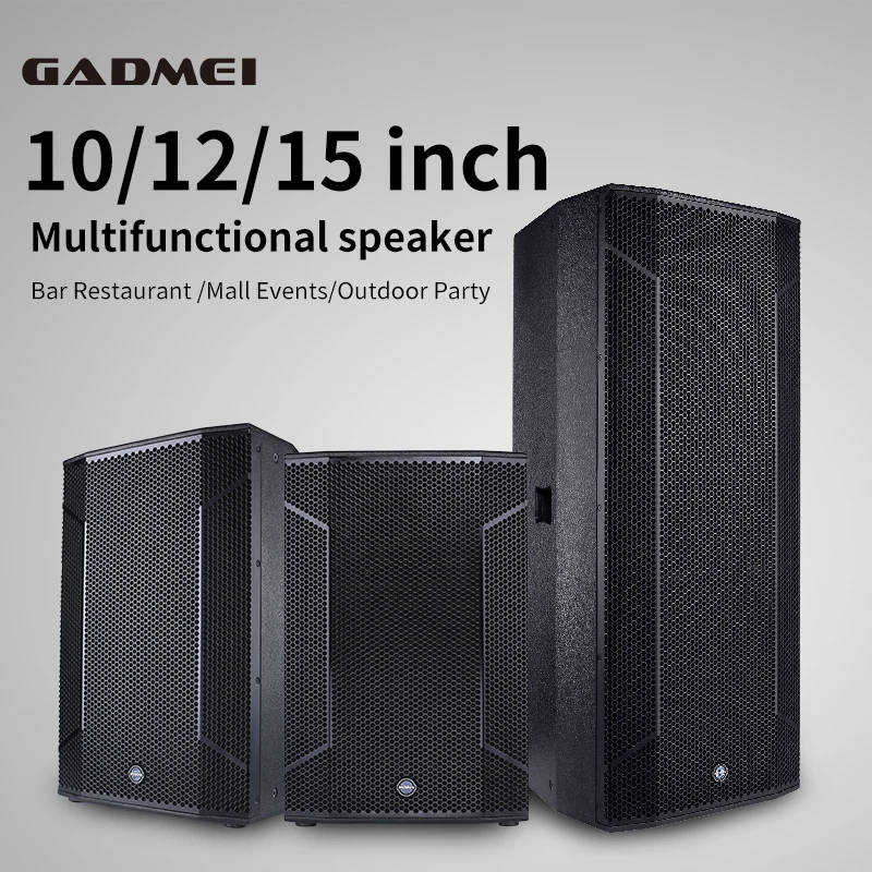 4000W peak power dual 15 inch 1000 watt pa loudspeaker professional audio speaker system for live event