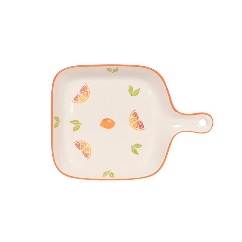 
Wholesale baking dishes lovely design ceramic baking plates 