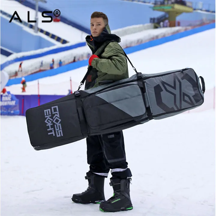 
Professional China Manufacture Custom Trolley Snowboard Bag, Ski Bag With Wheels 