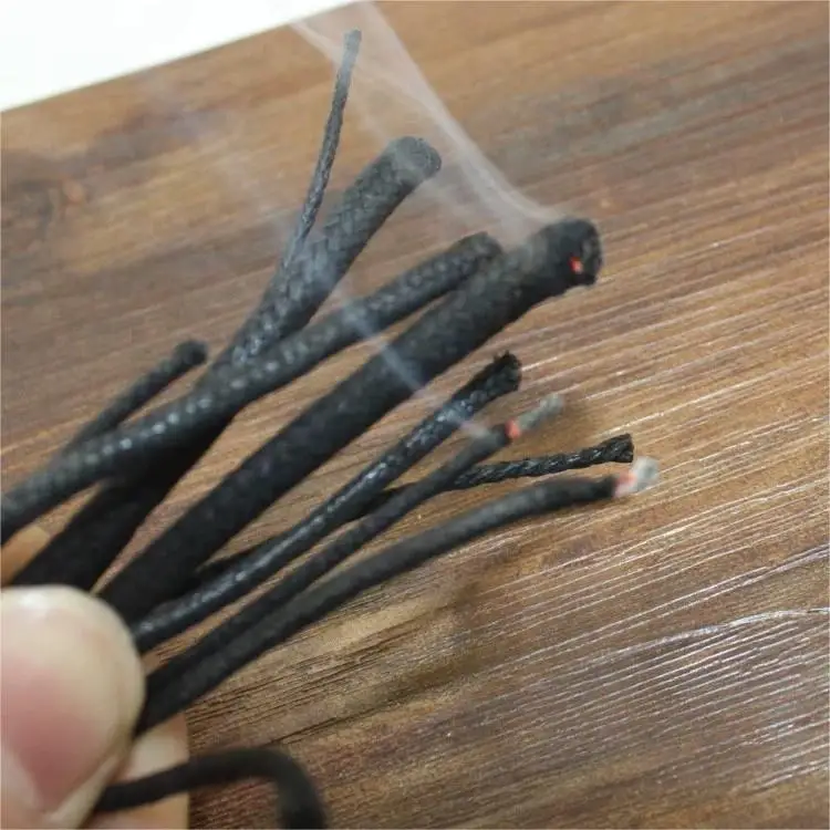 Wholesale Braided Cord Colourful Waxing Rope Round Waxed Rope