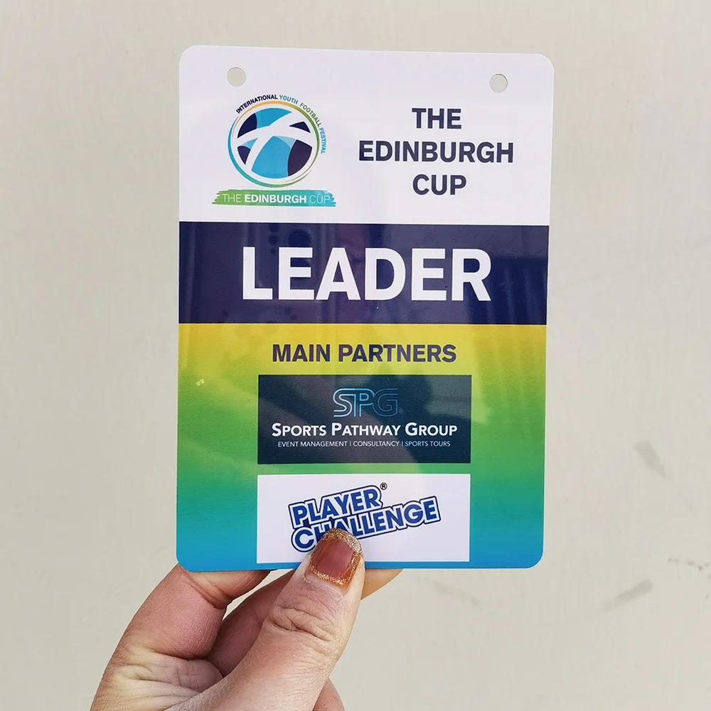 Customized Size VIP passes Cmyk Full Color Printing Vip Pass Card / Id Badge For Events