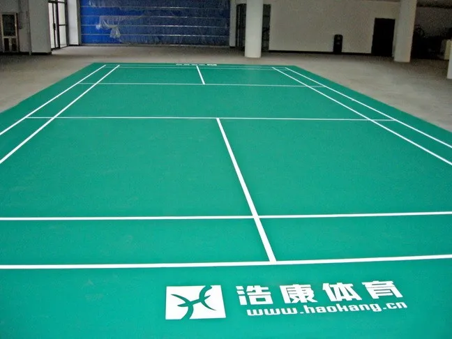 
Haokang 4.7mm badminton sports floor mat 