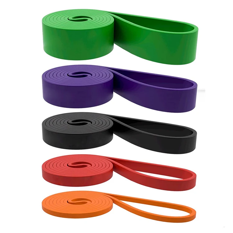 Yoga Fitness Exercise Resistance Pull Up Workout Power Bands Set