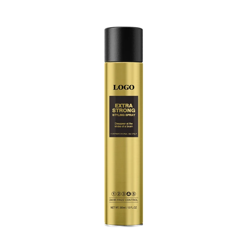 High Demand strong Hold Hair Spray Salon Styling Mens shine Fast-Drying Hair Spray