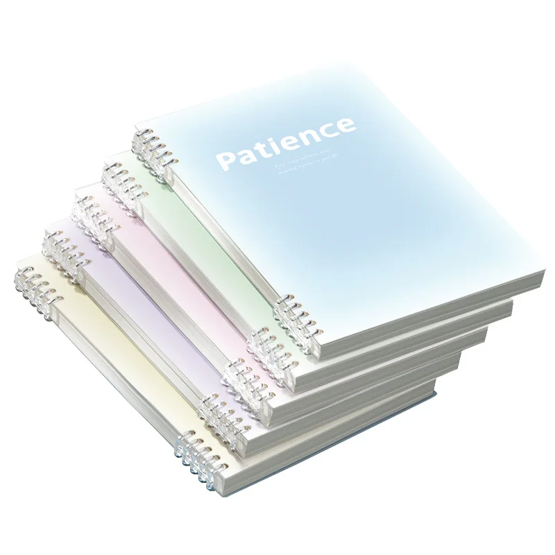 Gradient loose-leaf b5 Notebook Minimalist a5 Detachable notebook Wholesale school notebook