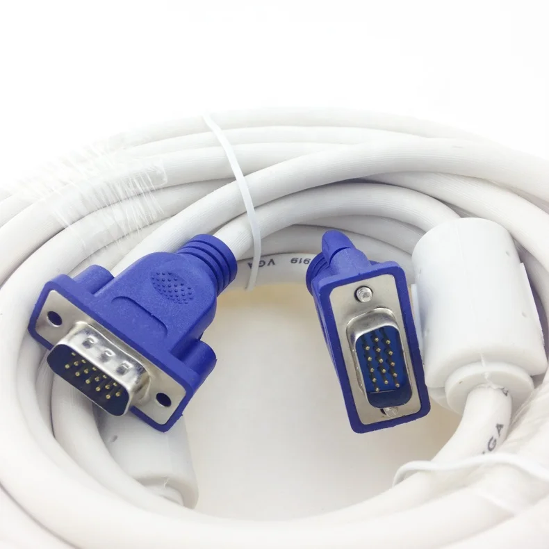 10M  hot selling  male to male vga cable for computer audio video