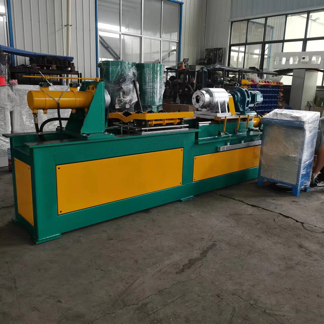 50% discount LPG Gas Cylinder Refurbishment and Requalification Line Rivet neck machine