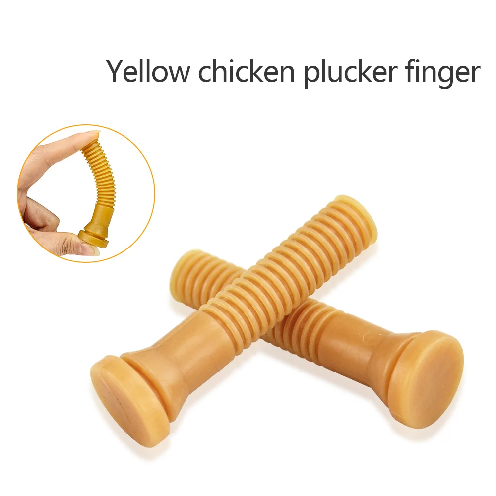 Hair Removal Chicken Plucker Fingers Rubber Finger Poultry Plucking Fingers Machine Glue Stick