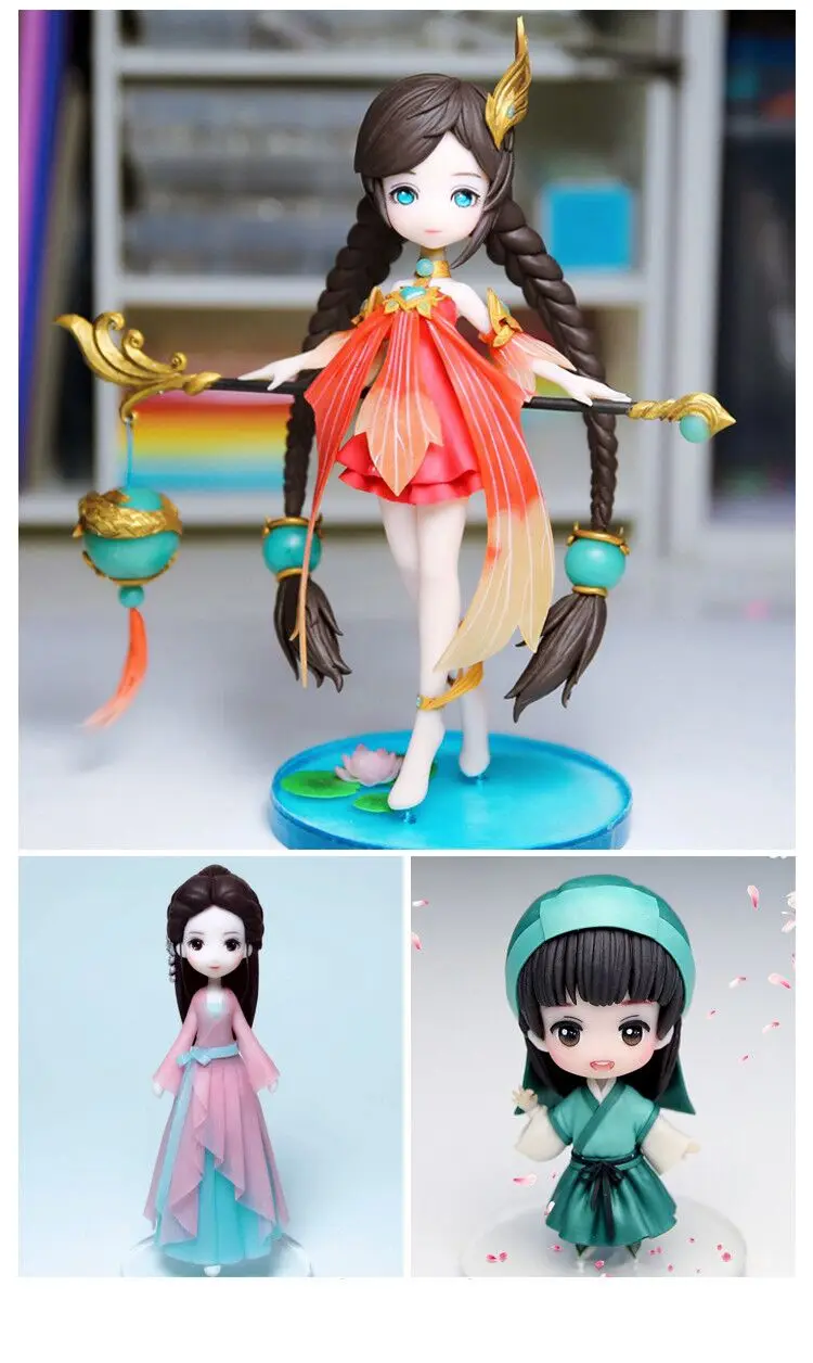 Wholesale  Ailto 454g Doll Skin Series Handmade Non-Toxic Polymer Clay art Oven Bake Clay Polymer Clay