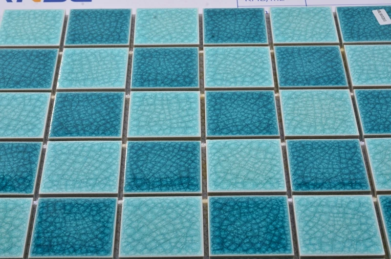 Swimming pool glass mosaic colorful Iridescent tiles Strip Swimming Pool mosaic tile Wall Floor Decoration