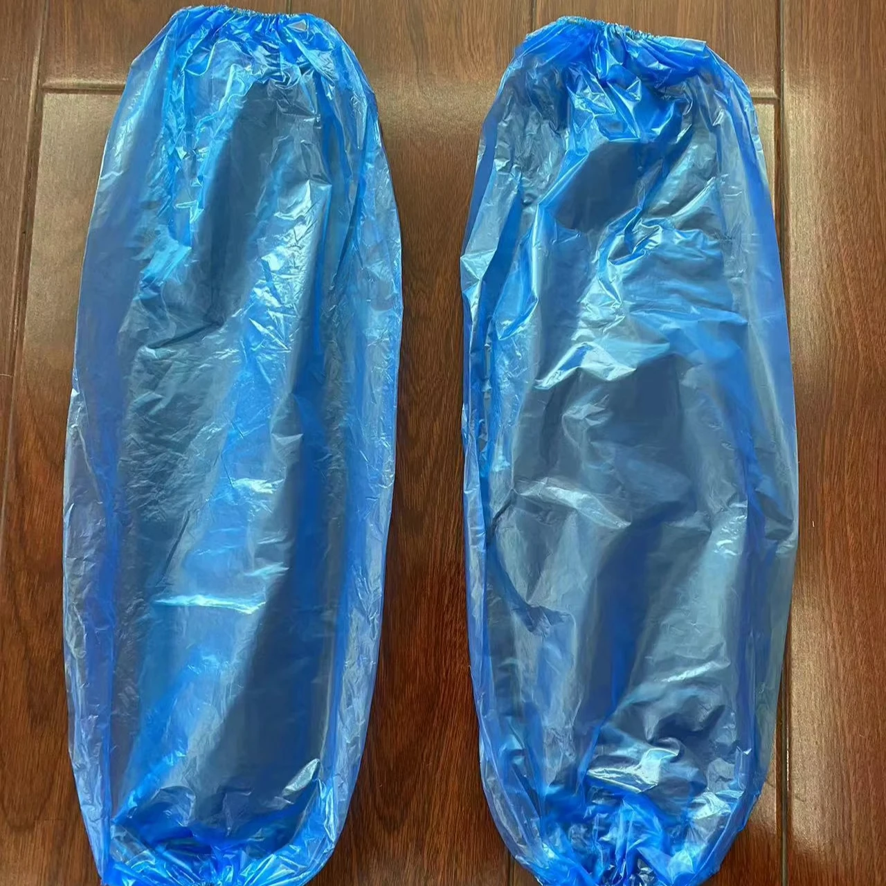 Economical Custom Design Transparent Oversleeve Disposable Pe Waterproof Sleeve Cover