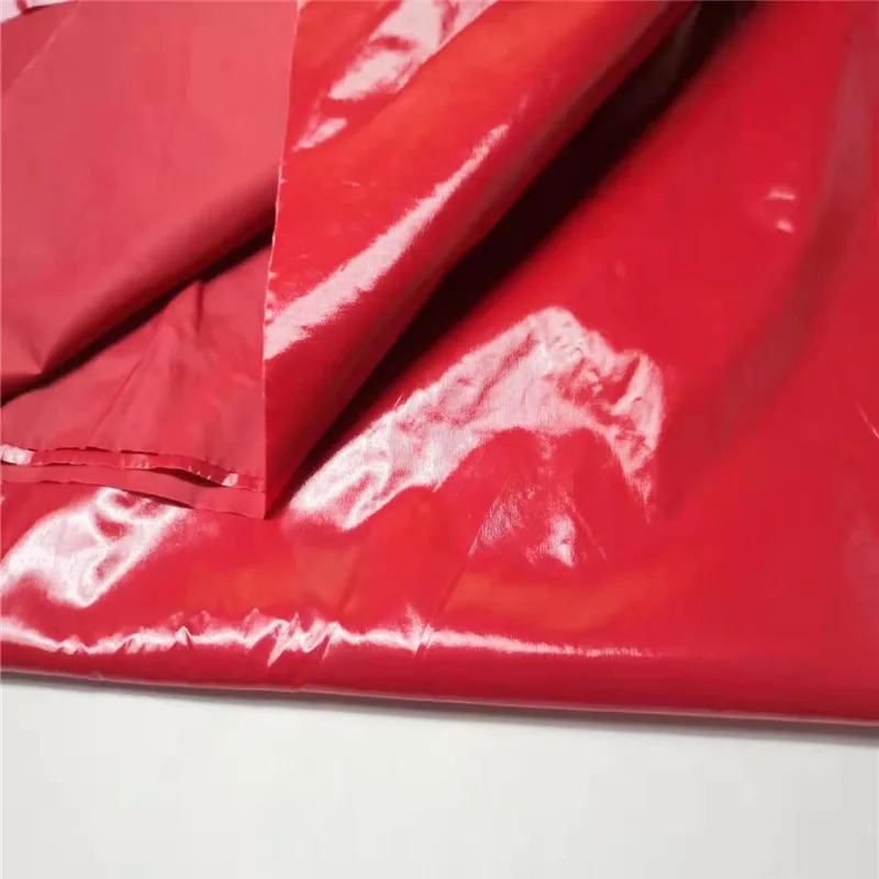380T нейлоновая тафта Яркая полиуретановая ткань для спального мешка и пуховика