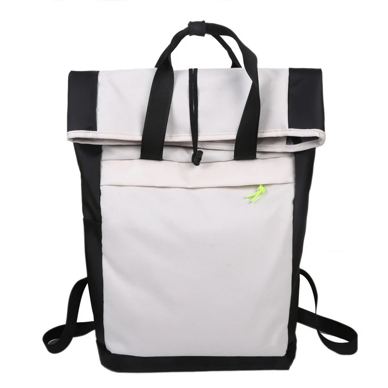 New Arriver waterproof camera backpack laptop school student bags vintage travel roll top  backpacks