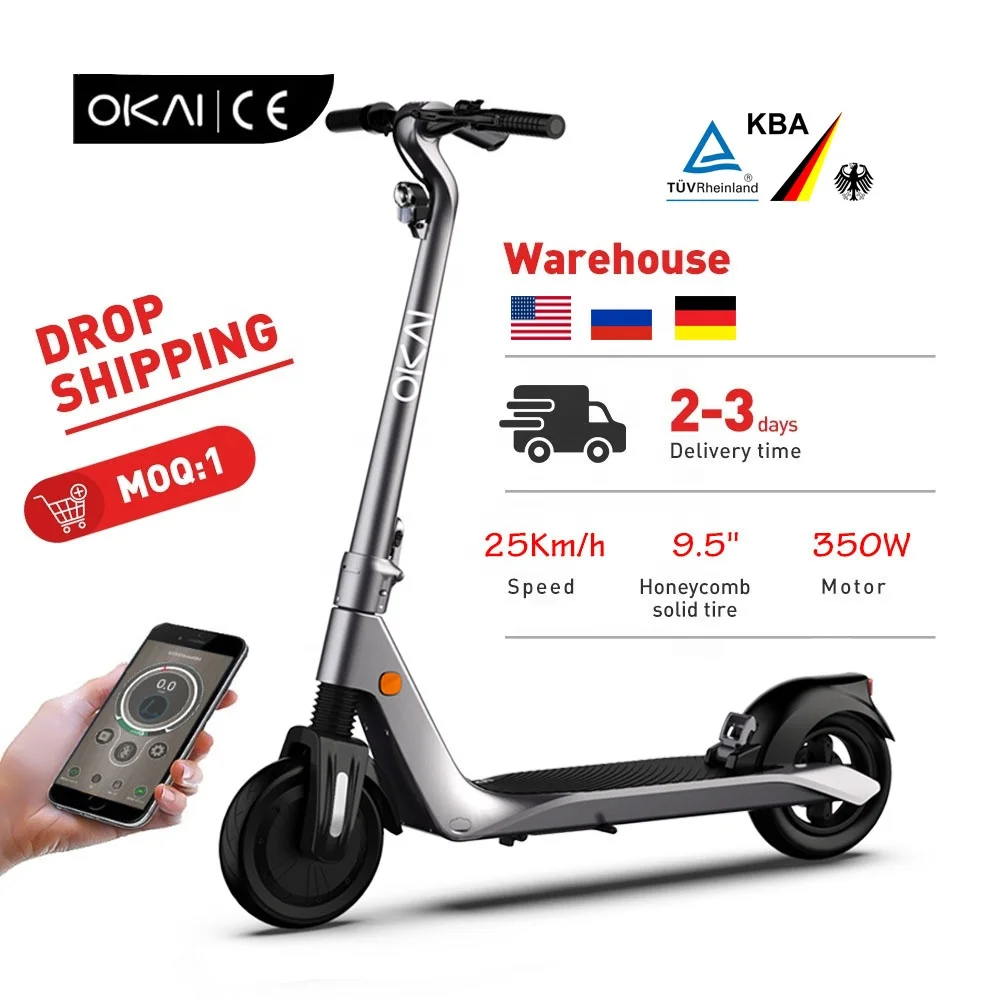 2021 OKAI Max G ES500 US Warehouse DROPSHIP 36V 350W 25Km/h Off Road Electric Scooter