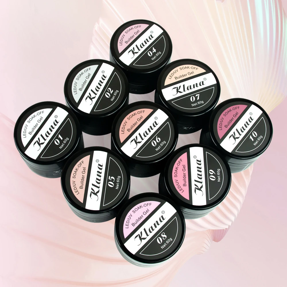 Wholesale supplies 30ml 60ml 1kg bulk order customized logo extension poly builder hard acrylic uv nail art poli gel